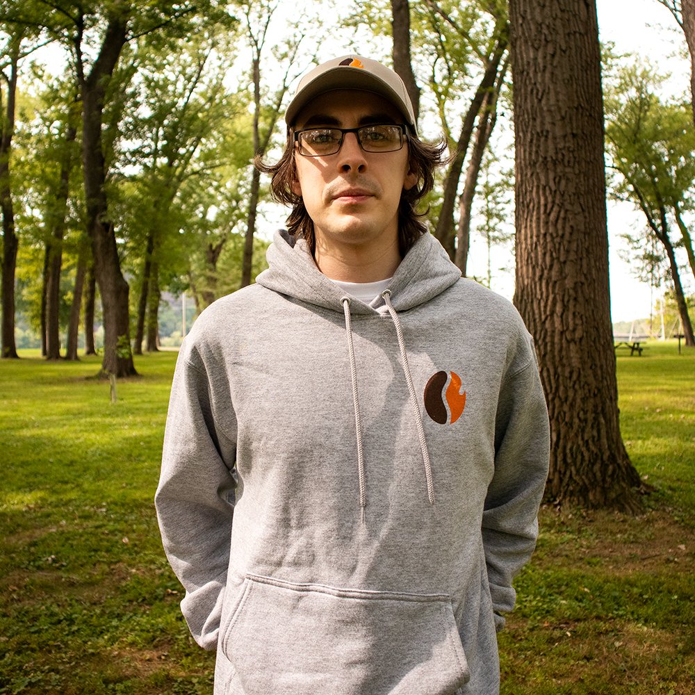 Fresh Roasted Coffee Hoodie (Heather Gray)