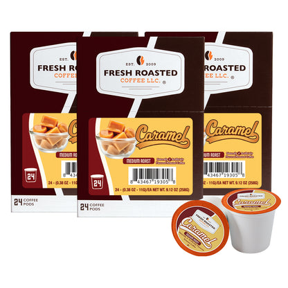 Caramel Flavored Classic Pods 3 x 24 count boxes