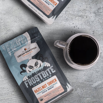 Organic Frostbite Flavored Cold Brew - Hazelnut Shiver