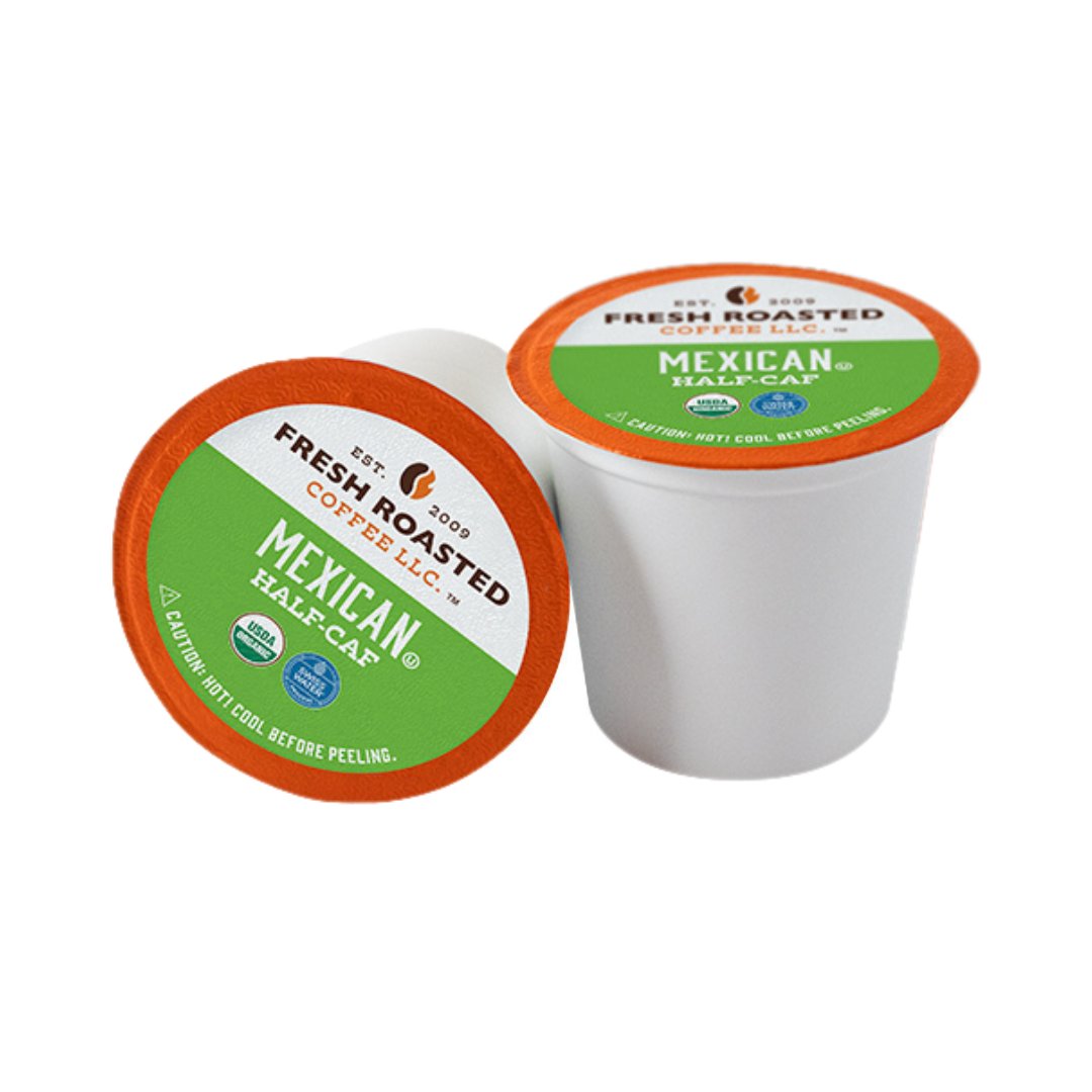 Organic Mexican Water-Processed Half Caf - Classic Coffee Pods