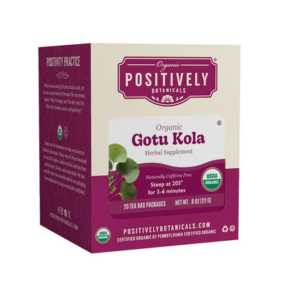Organic Gotu Kola - Botanical Tea Bags