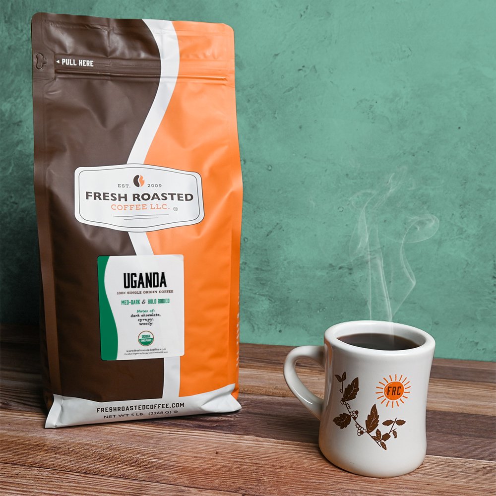 Organic Uganda Bugisu - Roasted Coffee