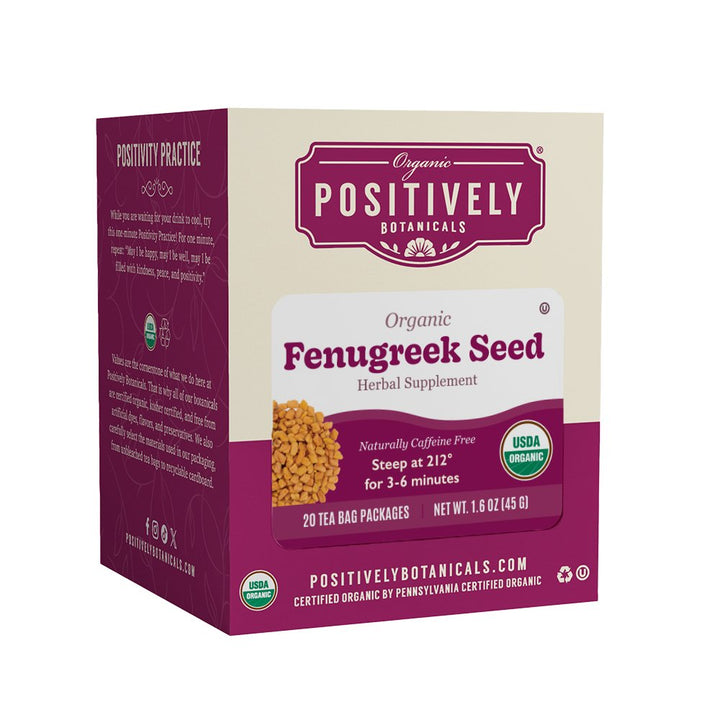 Organic Fenugreek Seed - Botanical Tea Bags