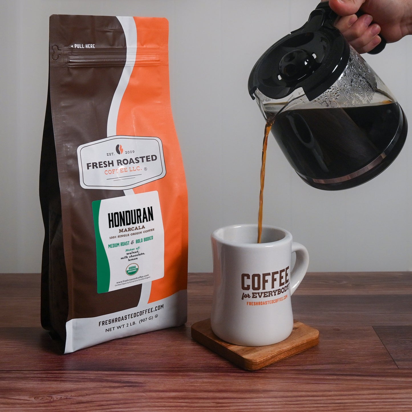 Organic Honduran Marcala - Roasted Coffee