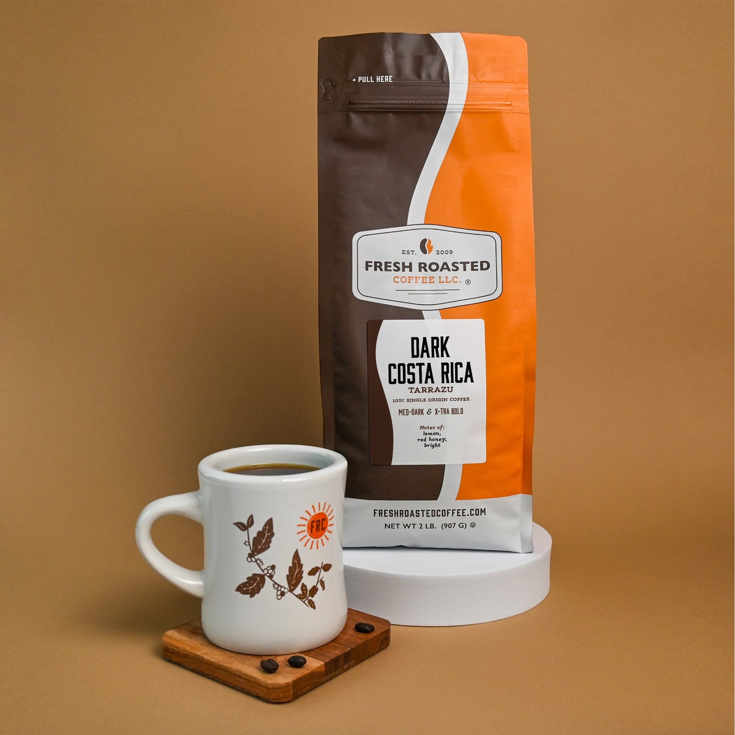 Dark Costa Rican Tarrazu - Roasted Coffee