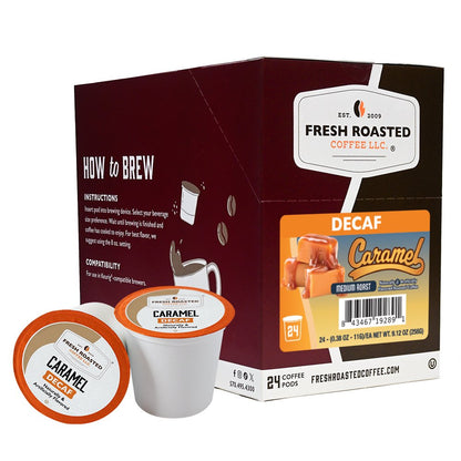 Decaf Caramel - Flavored Classic Pods