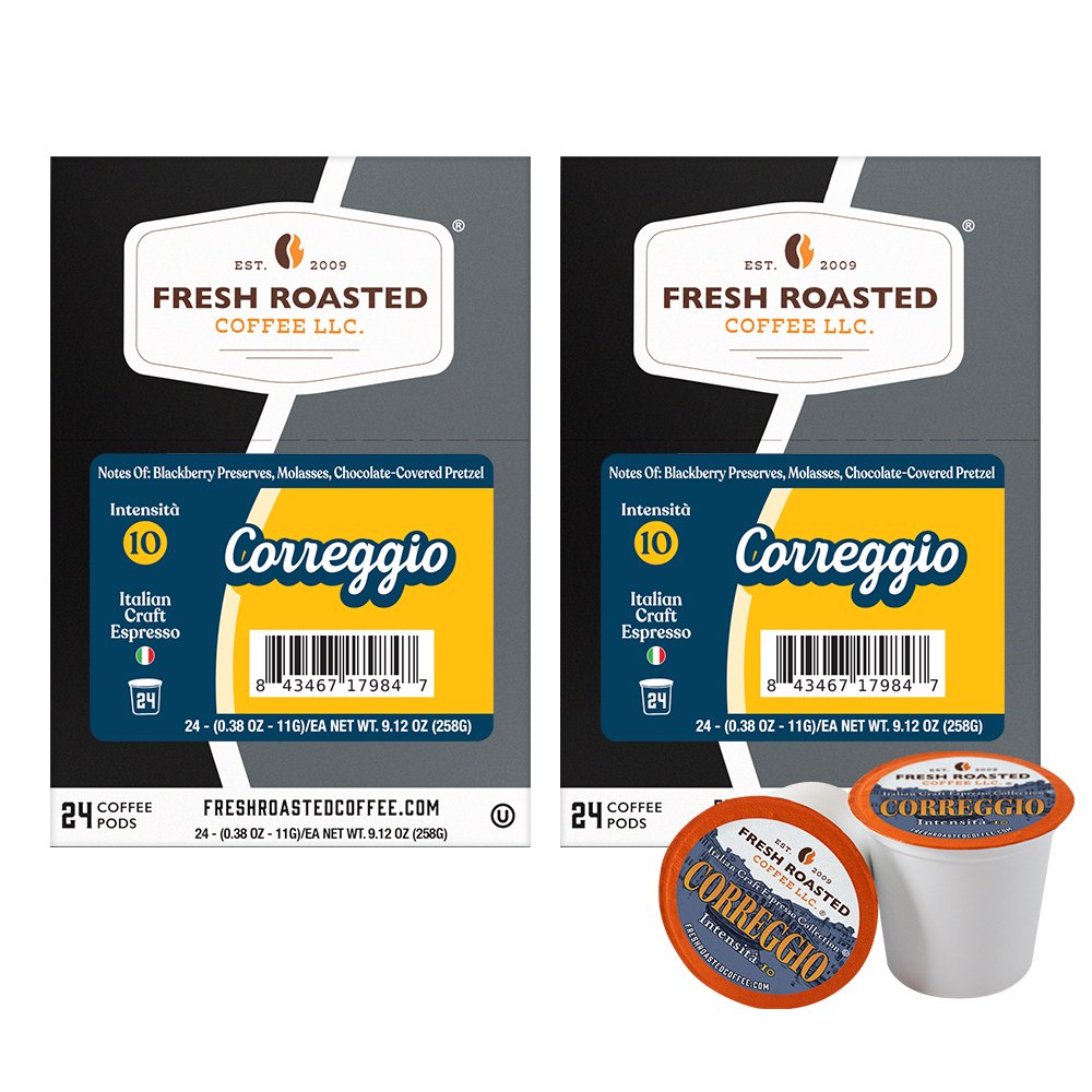 Correggio Italian Craft Coffee - Classic Coffee Pods