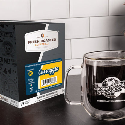 Correggio Italian Craft Coffee - Classic Coffee Pods