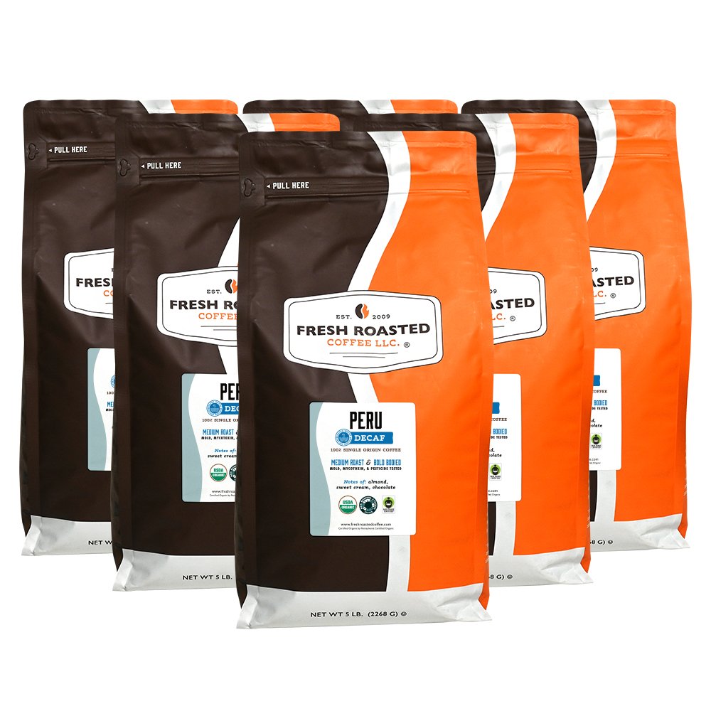 Organic Peru Water-Processed Decaf - Roasted Coffee