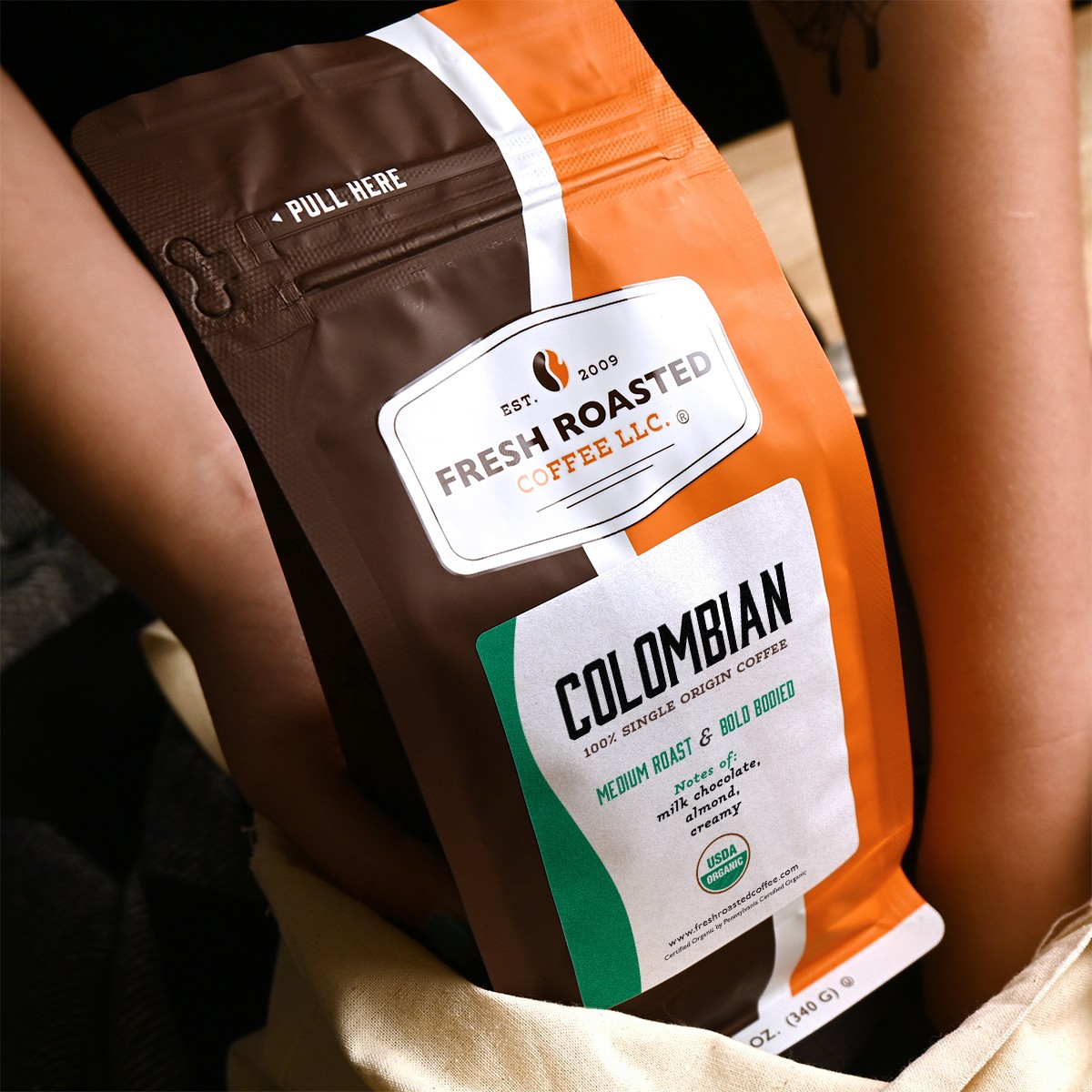 Organic Colombian - Roasted Coffee