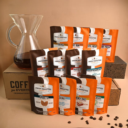 FRC Coffee Bean Gift Box - Fresh Roasted Flavored Coffees