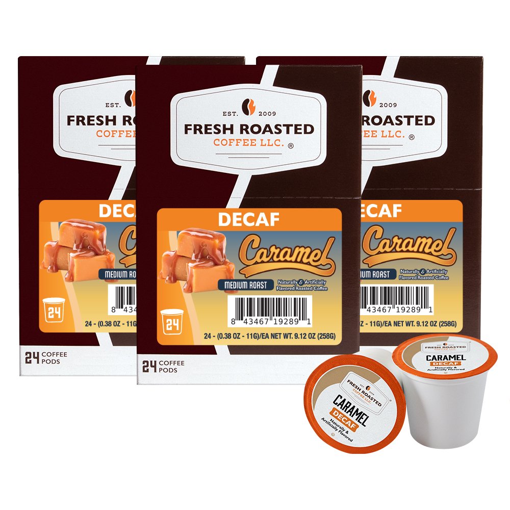 Decaf Caramel - Flavored Classic Pods