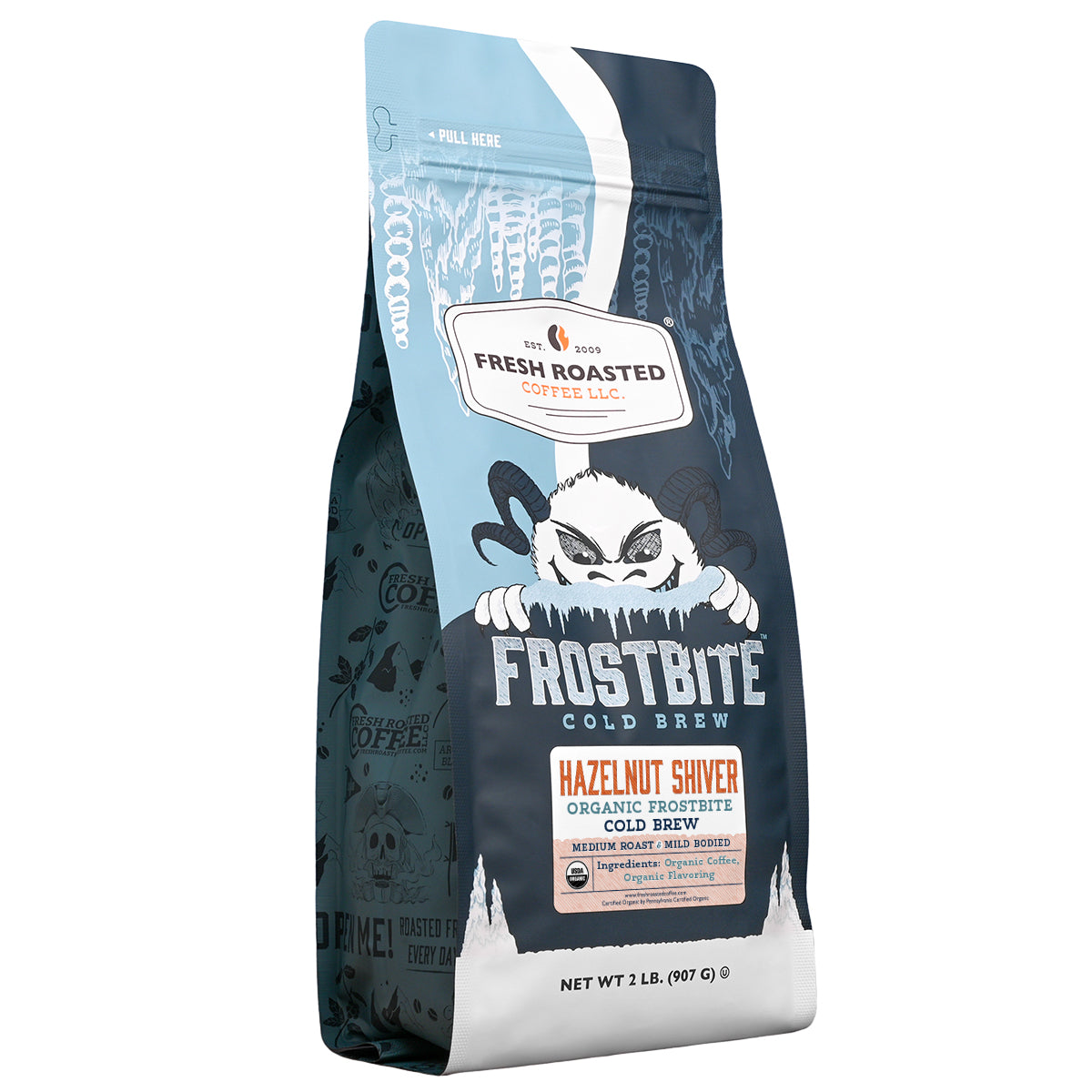 Organic Frostbite Flavored Cold Brew - Hazelnut Shiver