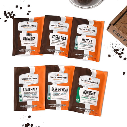Fresh Roasted Six Pack Sampler - Central American Coffee