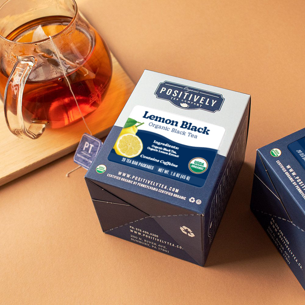 Organic Lemon - Black Tea Bags