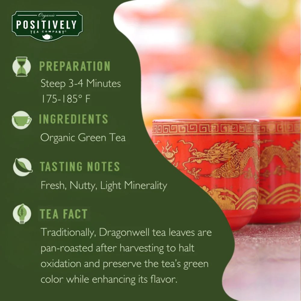 Organic Dragonwell - Loose Leaf Tea