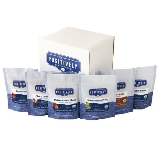 Organic Positively Tea Sampler - Indulgent Desserts Mini-Flight