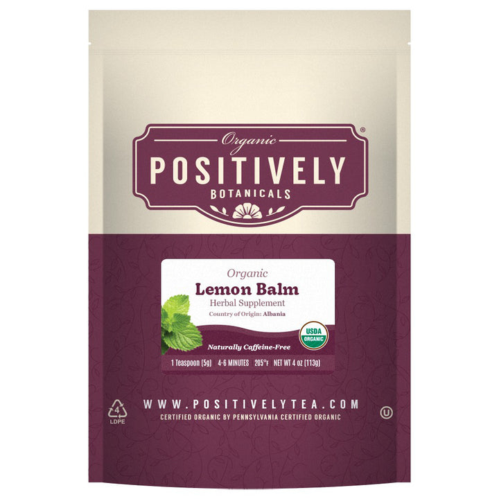 Organic Lemon Balm - Loose Leaf Botanical