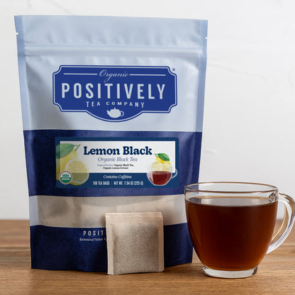 Organic Lemon - Black Tea Bags