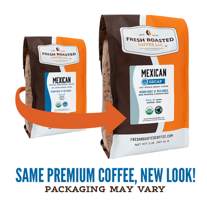 Organic Mexican Water-Processed Decaf - Roasted Coffee