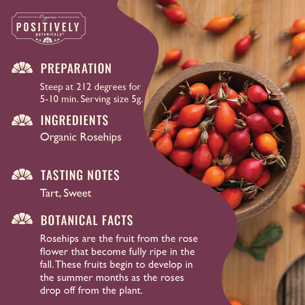 Organic Rosehips - Loose Leaf Botanical