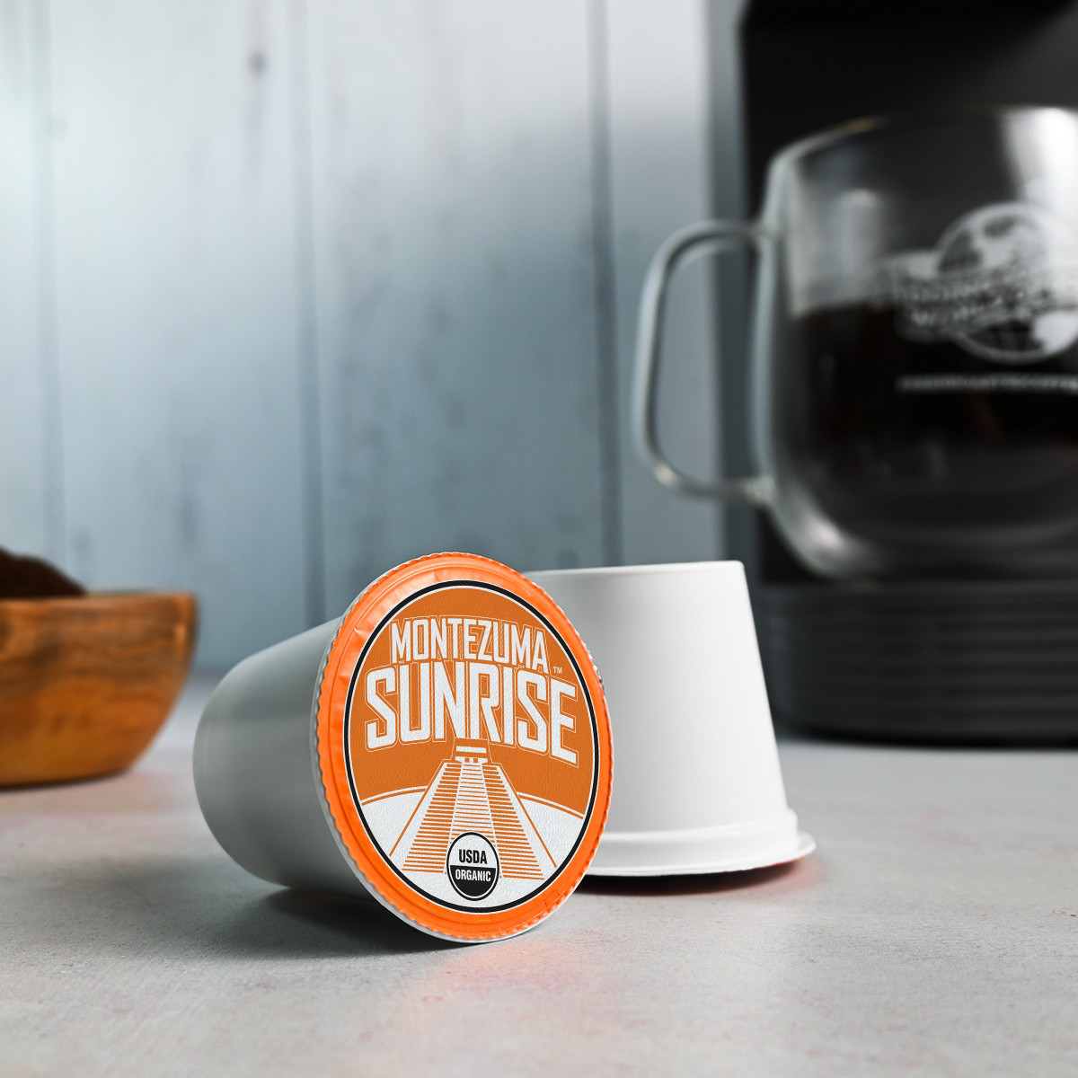 Organic Montezuma Sunrise - Classic Coffee Pods
