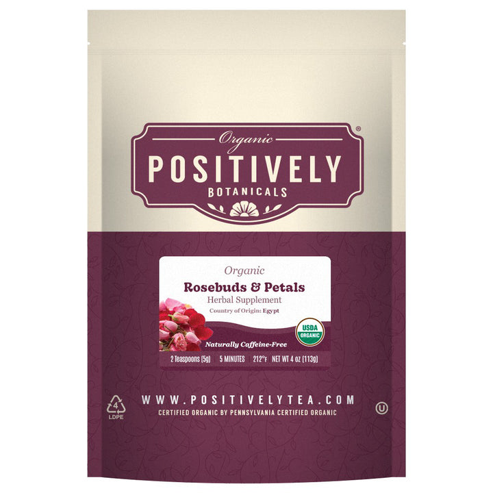 Organic Rosebuds and Petals - Loose Leaf Botanical