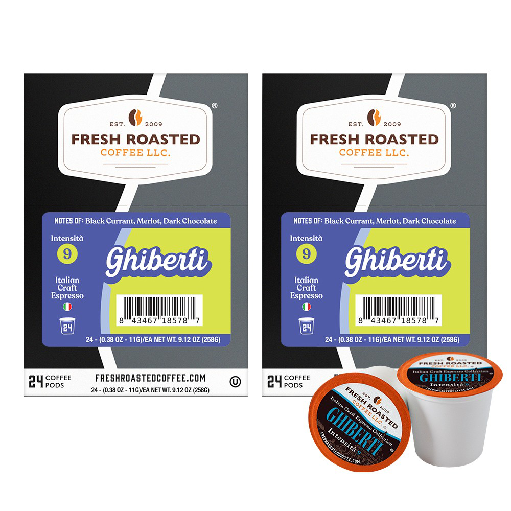 Ghiberti Italian Craft Coffee - Classic Coffee Pods