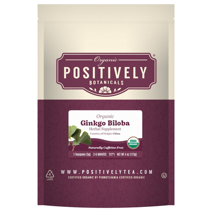 Organic Ginkgo Biloba - Loose Leaf Botanical