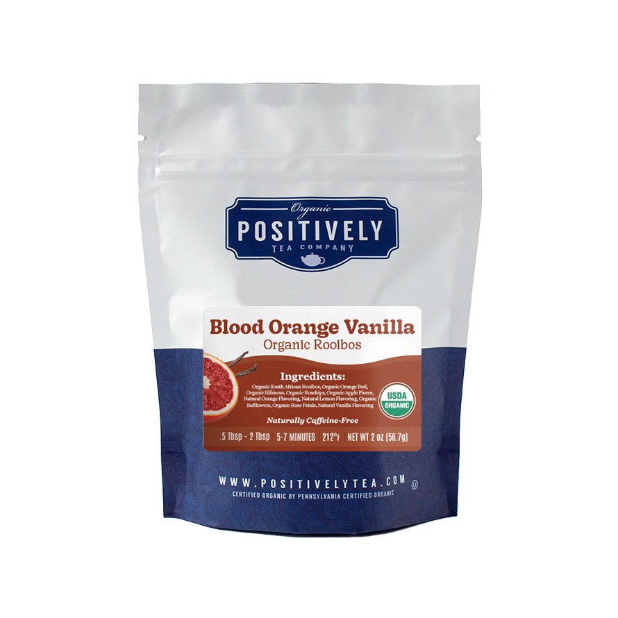 Organic Blood Orange Vanilla Rooibos - Loose Leaf Tea