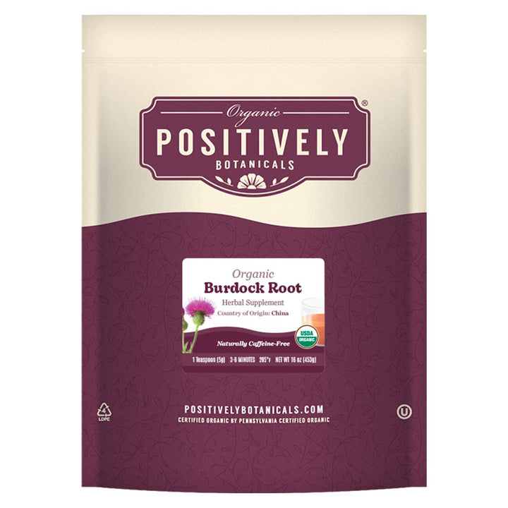 Organic Burdock Root - Loose Leaf Botanical