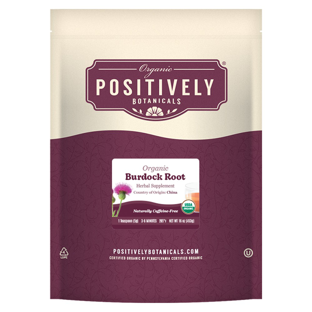 Organic Burdock Root - Loose Leaf Botanical