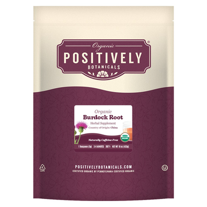 Organic Burdock Root - Loose Leaf Botanical
