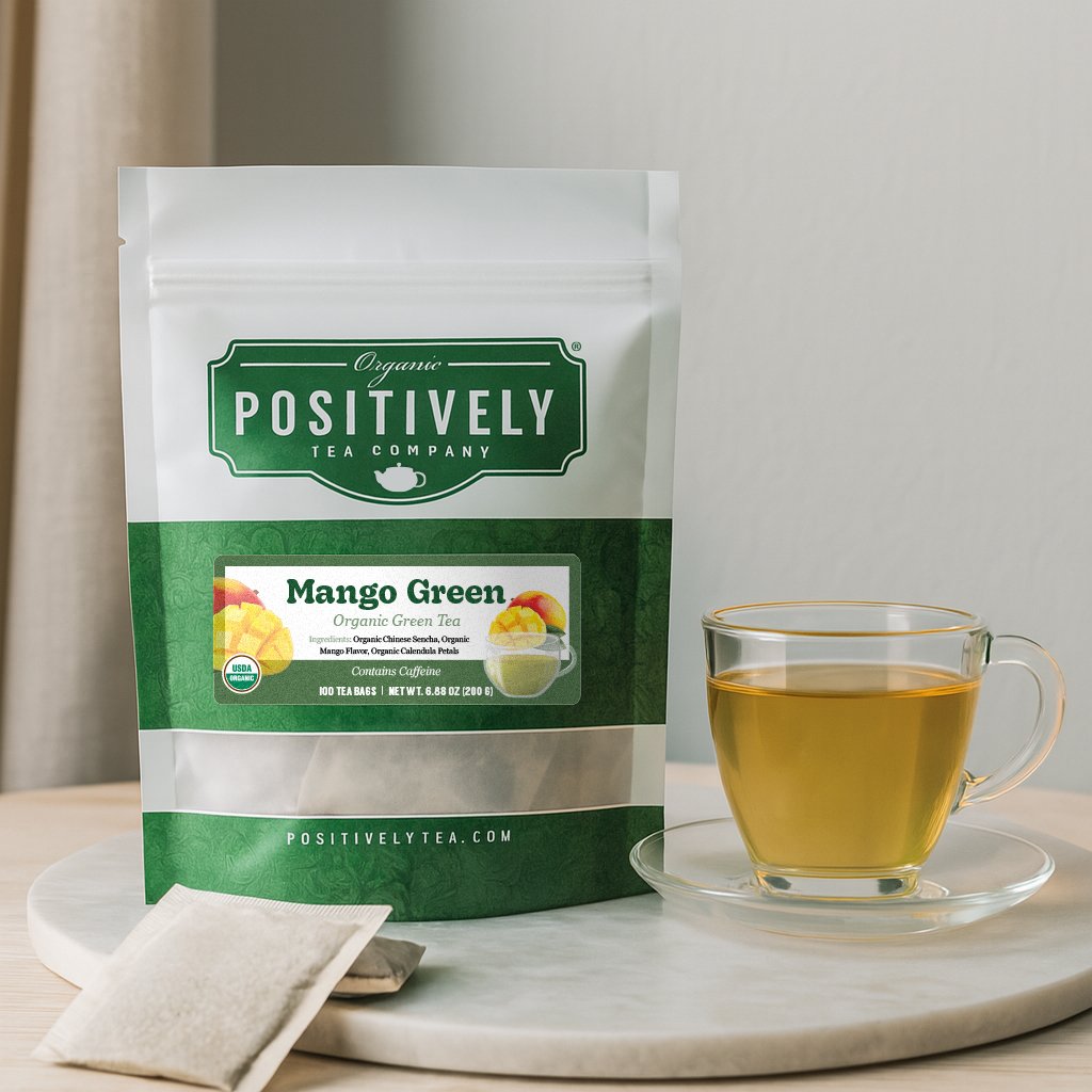 Organic Mango Green - Tea Bags