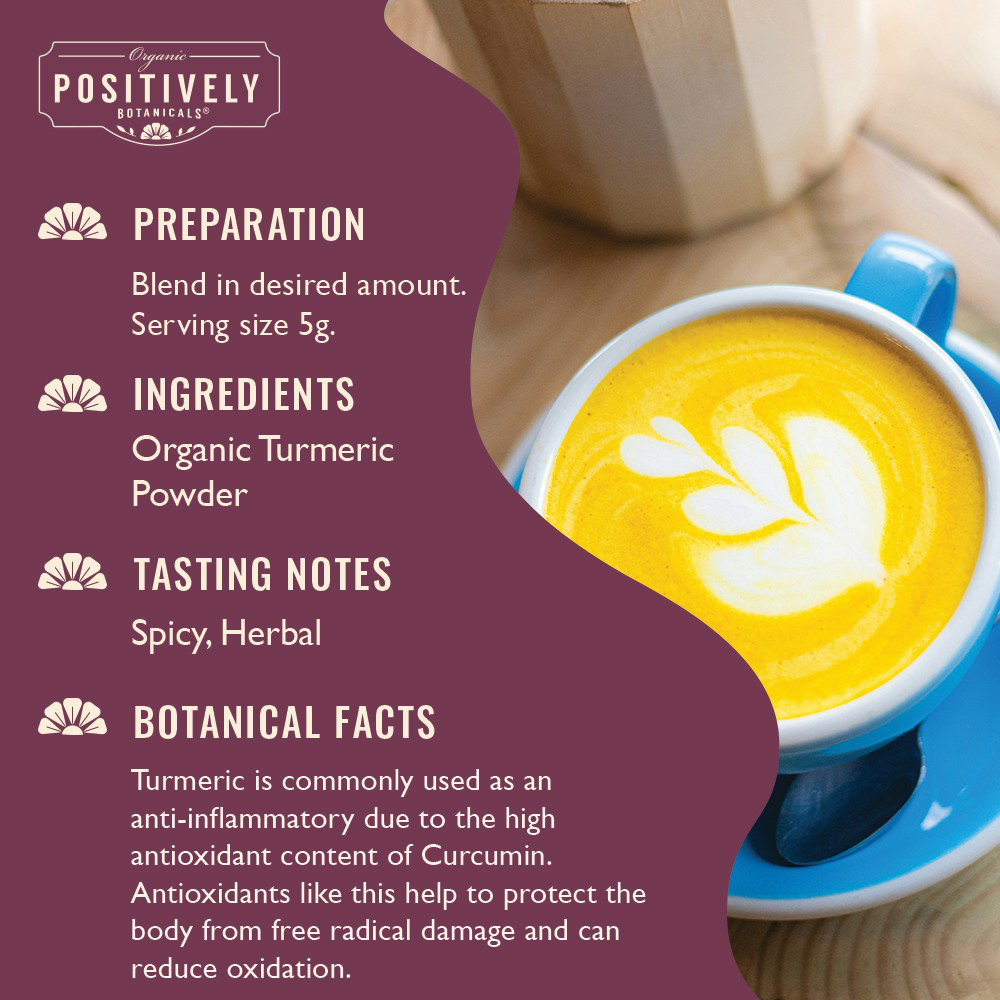 Organic Turmeric - Botanical Powder