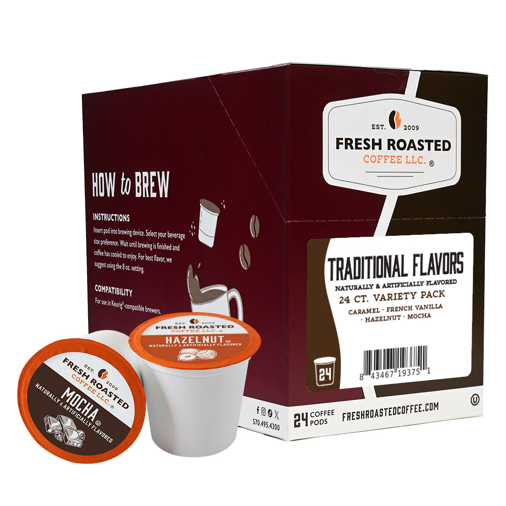 Traditional Flavors Variety Pack - Flavored Classic Pods