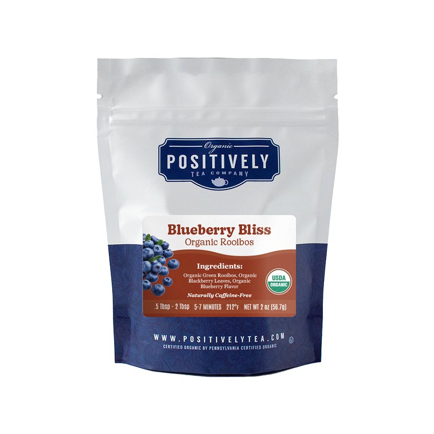 Organic Blueberry Bliss Rooibos - Loose Leaf Tea