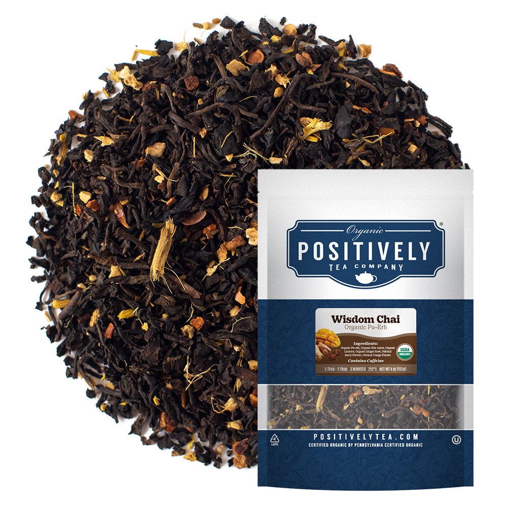 Organic Wisdom Pu Erh Chai - Loose Leaf Tea