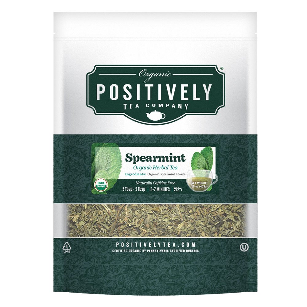 Organic Spearmint Leaf Herbal - Loose Leaf Tisane