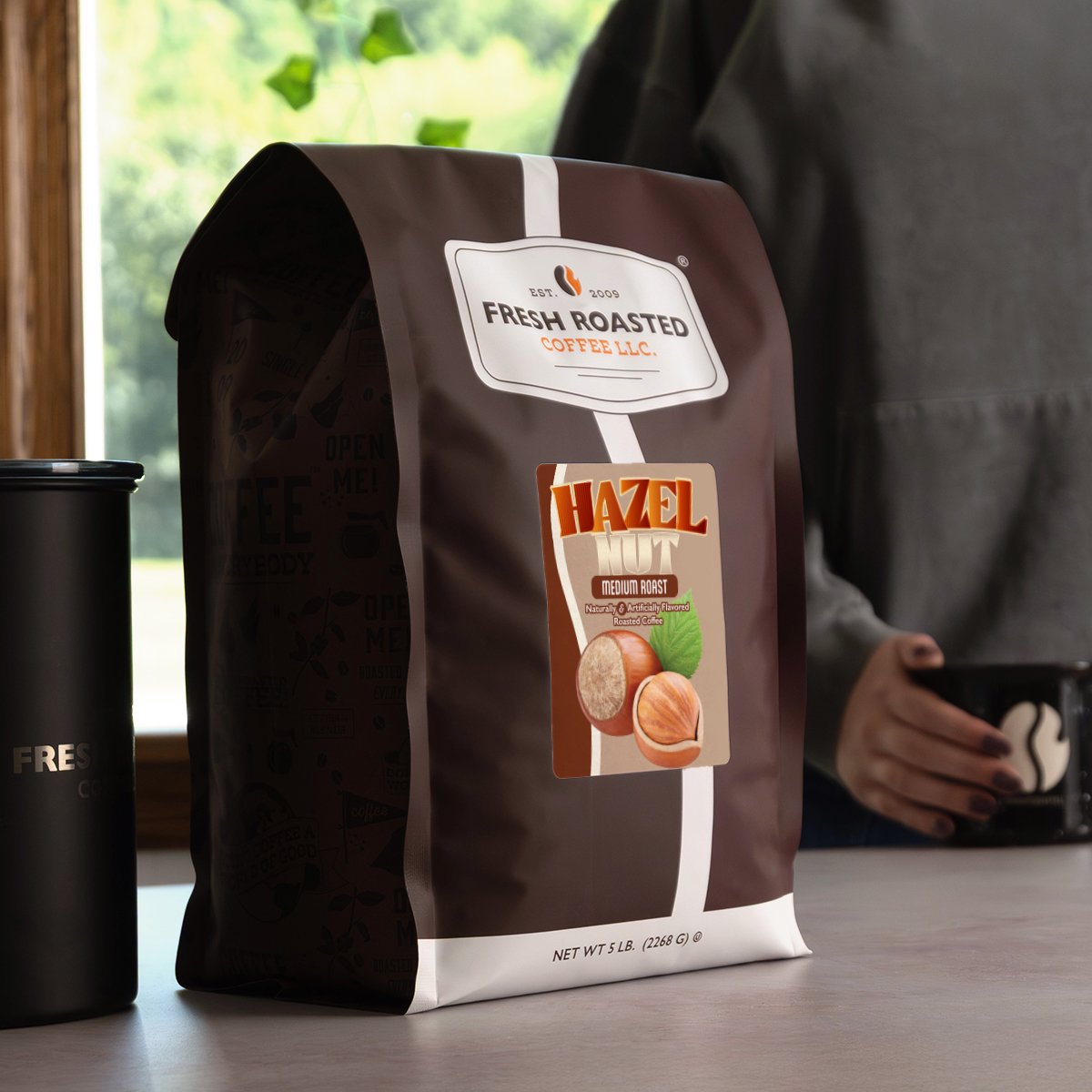 Hazelnut - Flavored Roasted Coffee