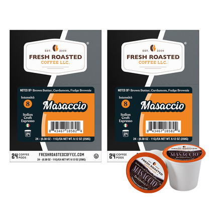 Masaccio Italian Craft Coffee - Classic Coffee Pods
