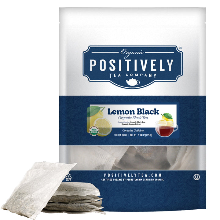 Organic Lemon - Black Tea Bags