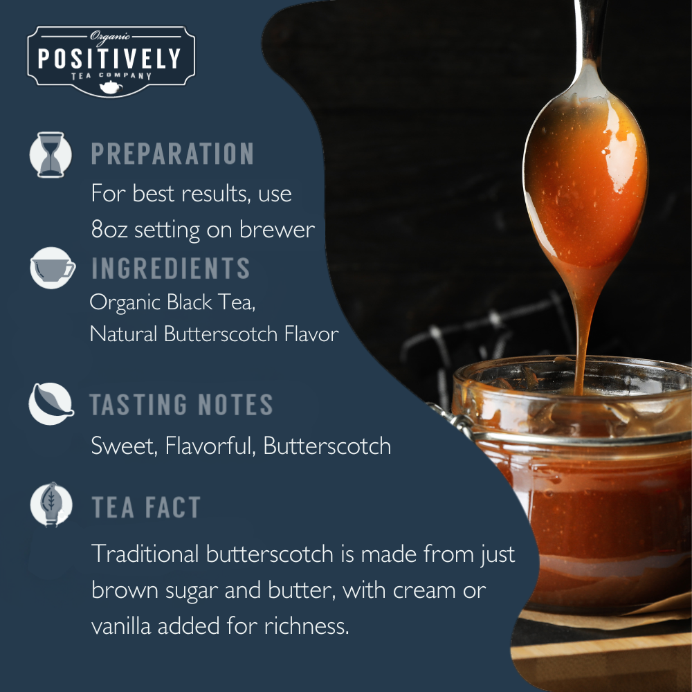 Organic Butterscotch Black - Classic Tea Pods