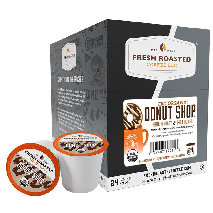 Organic Donut Shop - Classic Coffee Pods