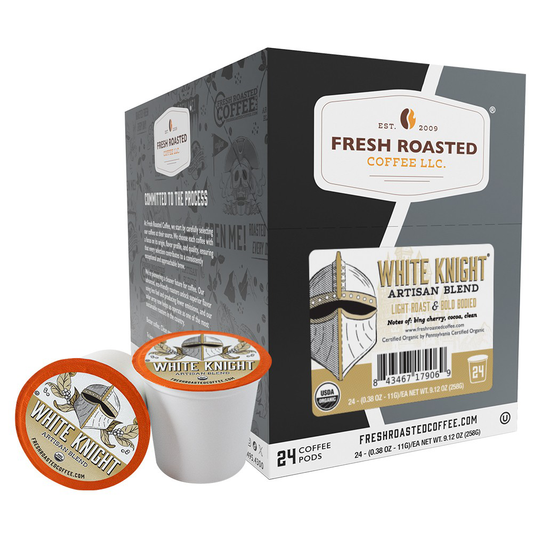 Organic White Knight - Classic Coffee Pods