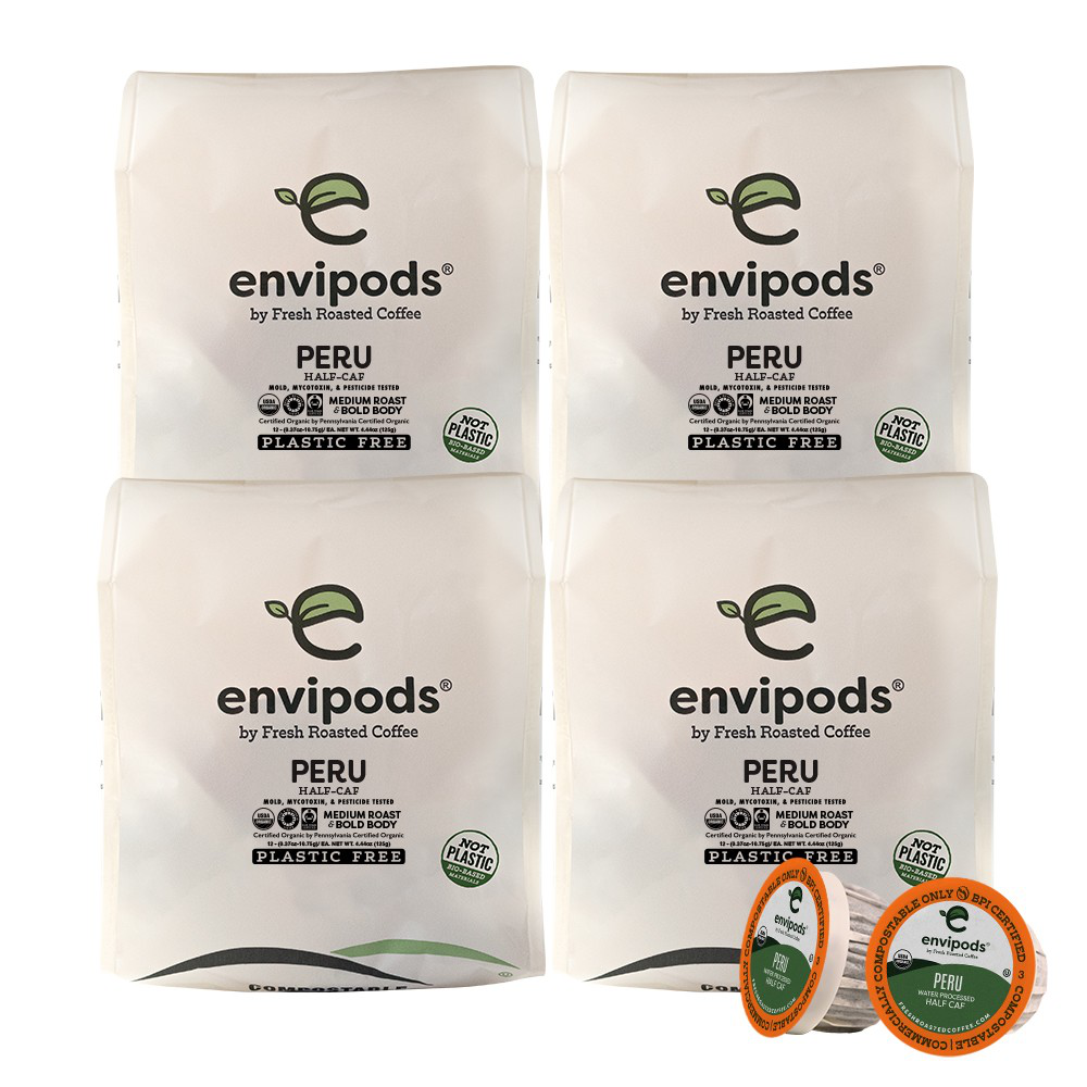 Organic Peru Water-Processed Half Caf - envipods