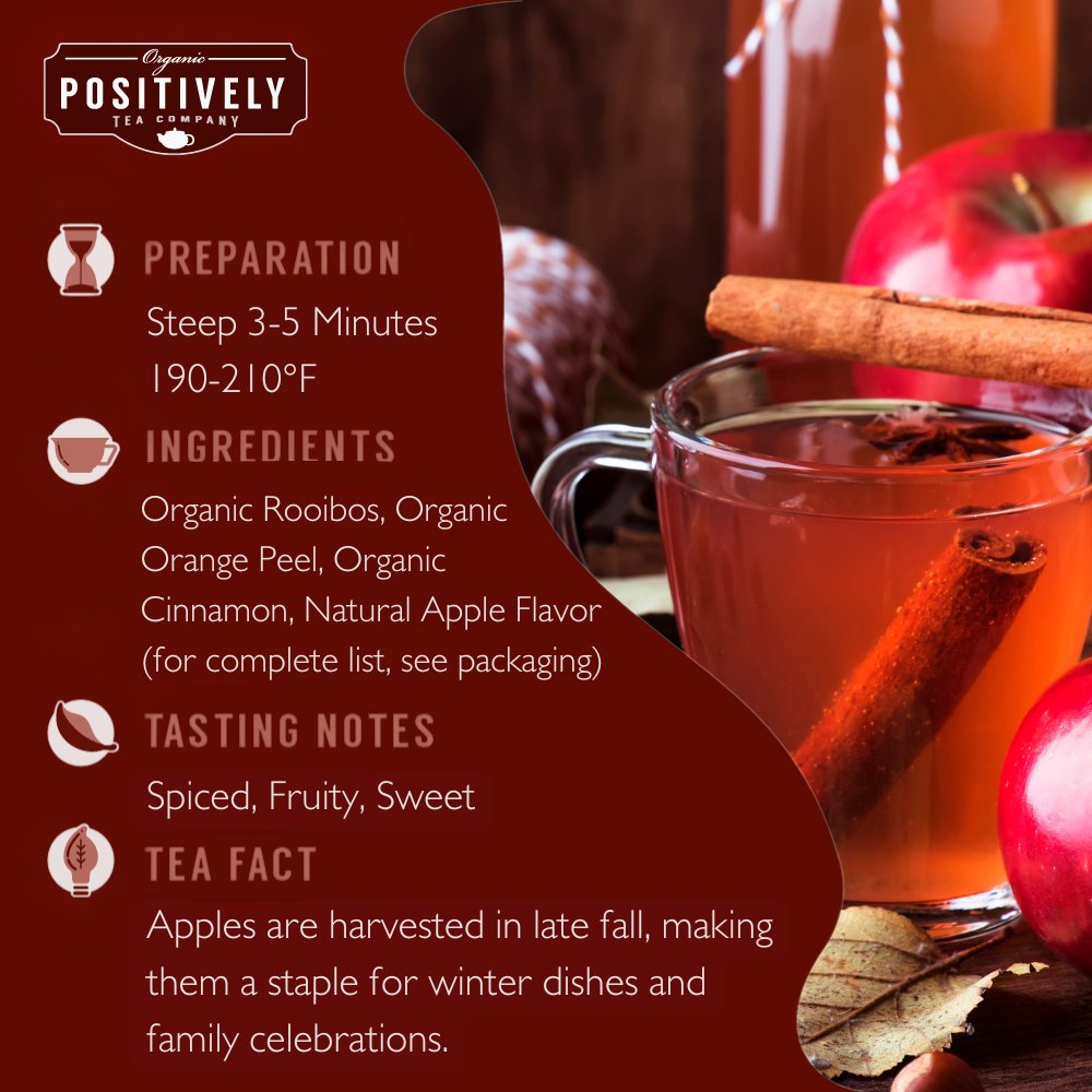 Organic Winter Apple Cider Rooibos - Tea Bags