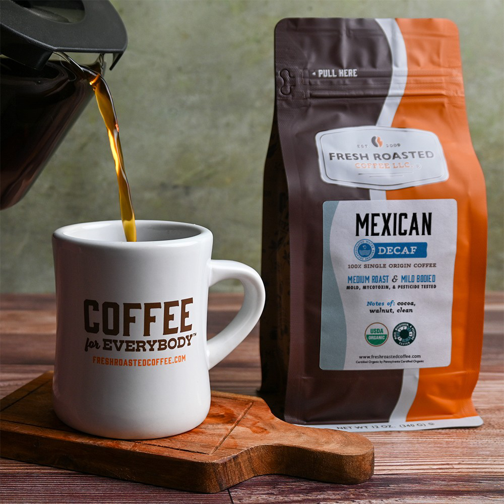 Organic Mexican Water-Processed Decaf - Roasted Coffee
