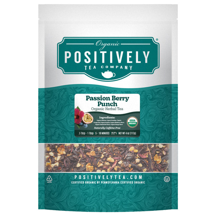 Organic Passion Berry Punch - Loose Leaf Herbal Tea