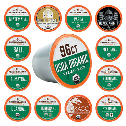 USDA Organic Variety Pack - Classic Coffee Pods